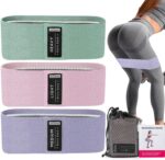 Booty Bands Set, Resistance Bands for Working Out, Exercise Bands for Women Legs and Butt, Whole-Body Fitness, Stretching, Women & Men Yoga Starter Set - Image 2