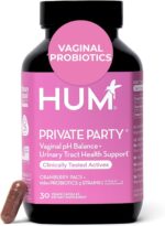 HUM Nutrition Women's Private Party Supports Healthy Vaginal pH and Urinary Tract Health Vegan Oral Cranberry Supplement and Probiotic -30 Capsules - Image 2