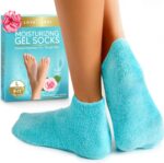LOVE, LORI Premium Quality Moisturizing Socks – Gel Silicone Socks for Dry Feet Treatment (Sizes 9-11) Self Care Gifts for Women - Image 2
