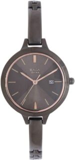 Titan Raga Viva Analog Champagne Dial Women's Watch-NL2578QM02/NP2578QM02 - Image 2