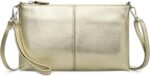 befen Women's Genuine Leather Wristlet Clutch Phone Wallet, Small Crossbody Purse Bag with Card Slots - Image 2